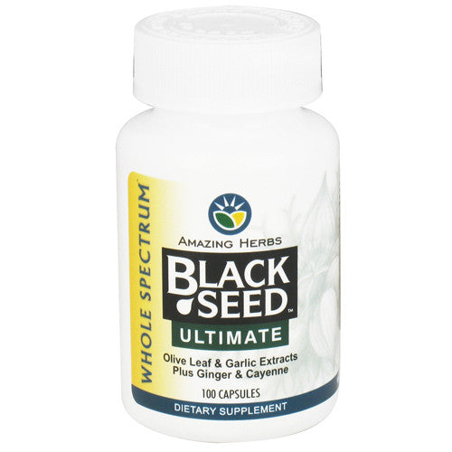 Amazing Herbs Black Seed Ultimate Capsules - 100 Ea